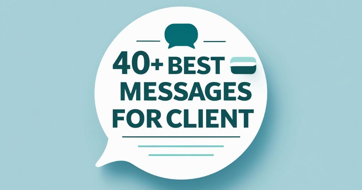 Trust Messages For Client